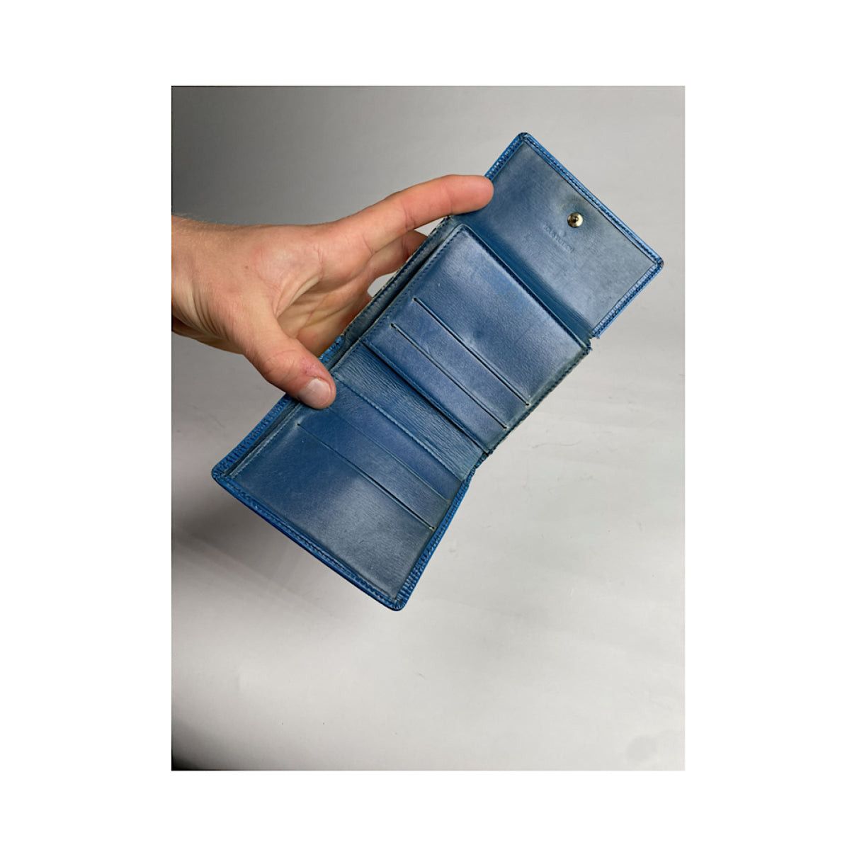 Louis Vuitton Twist Blue Leather Wallet Size ONE SIZE - 3 Thumbnail