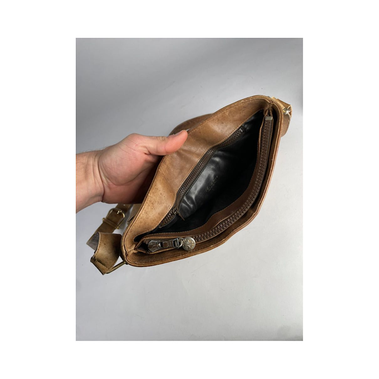 Celine SAC SEAU Brown Leather Handbag Size ONE SIZE - 2 Thumbnail