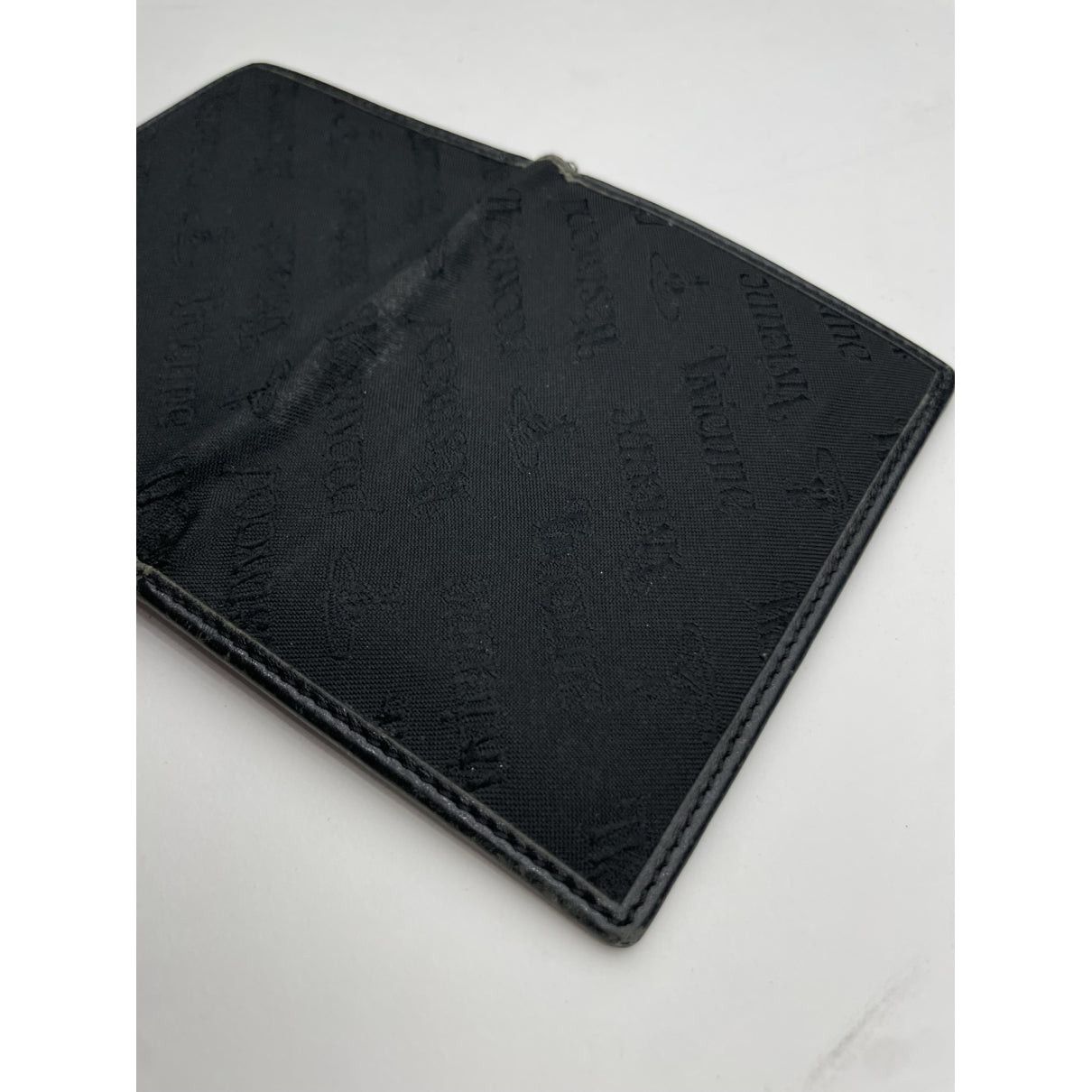 Vivienne Westwood Black Cotton Purse Size ONE SIZE - 5 Thumbnail