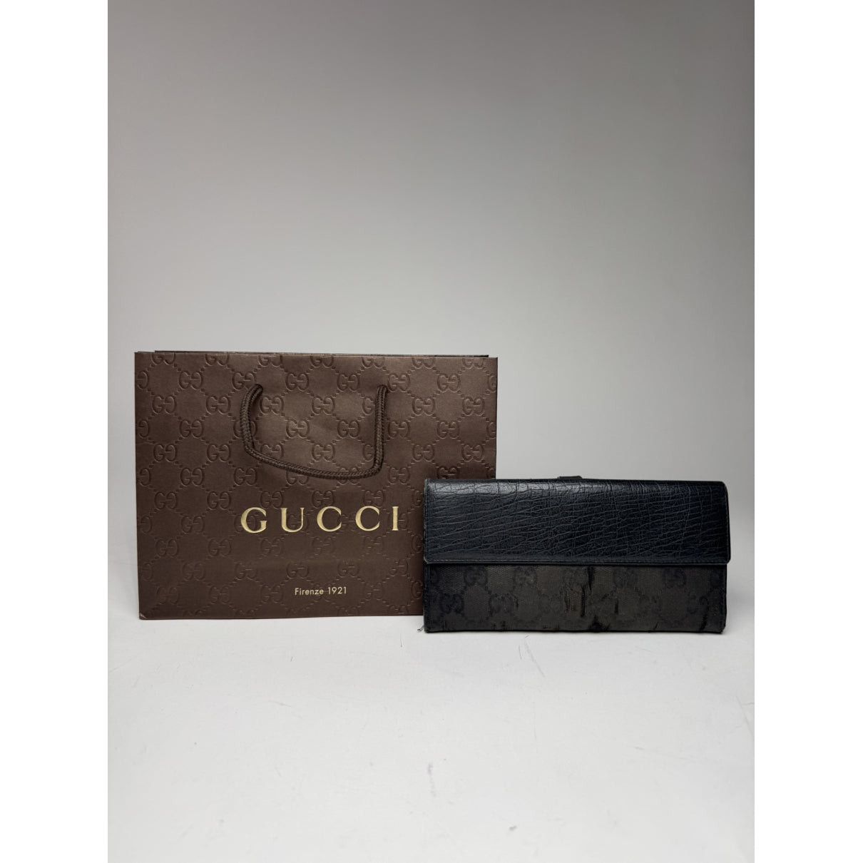 Gucci Zumi Black Cotton Wallet Size ONE SIZE - 2 Thumbnail