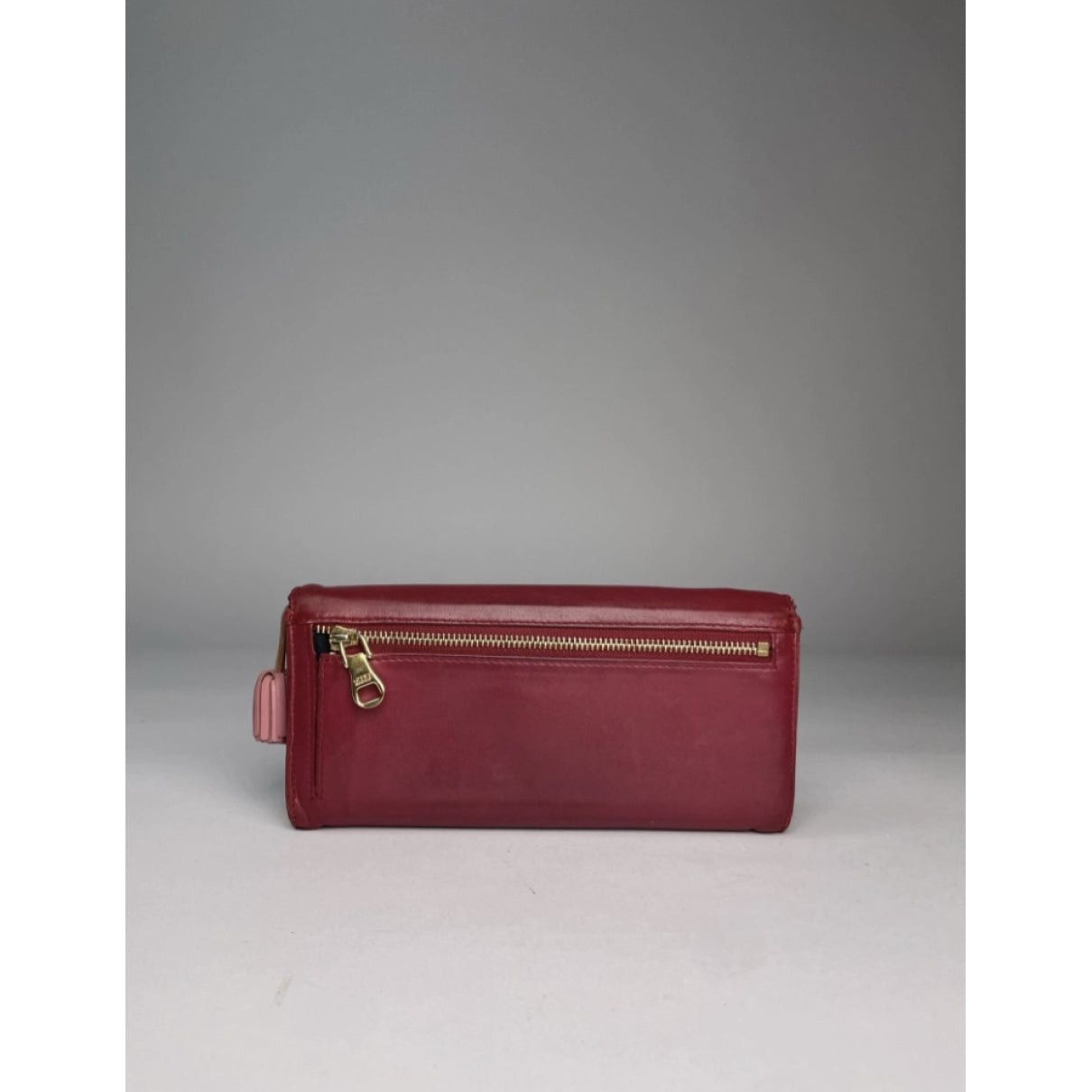 Loewe Puzzle Red Leather Wallet Size ONE SIZE - 2 Thumbnail