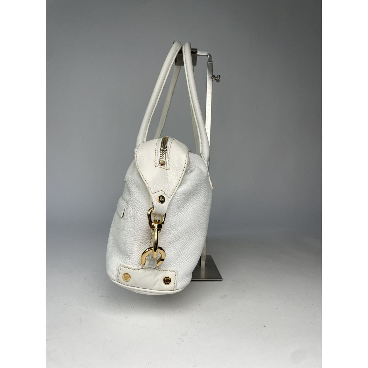 Celine White Leather Handbag Size ONE SIZE - 5 Thumbnail