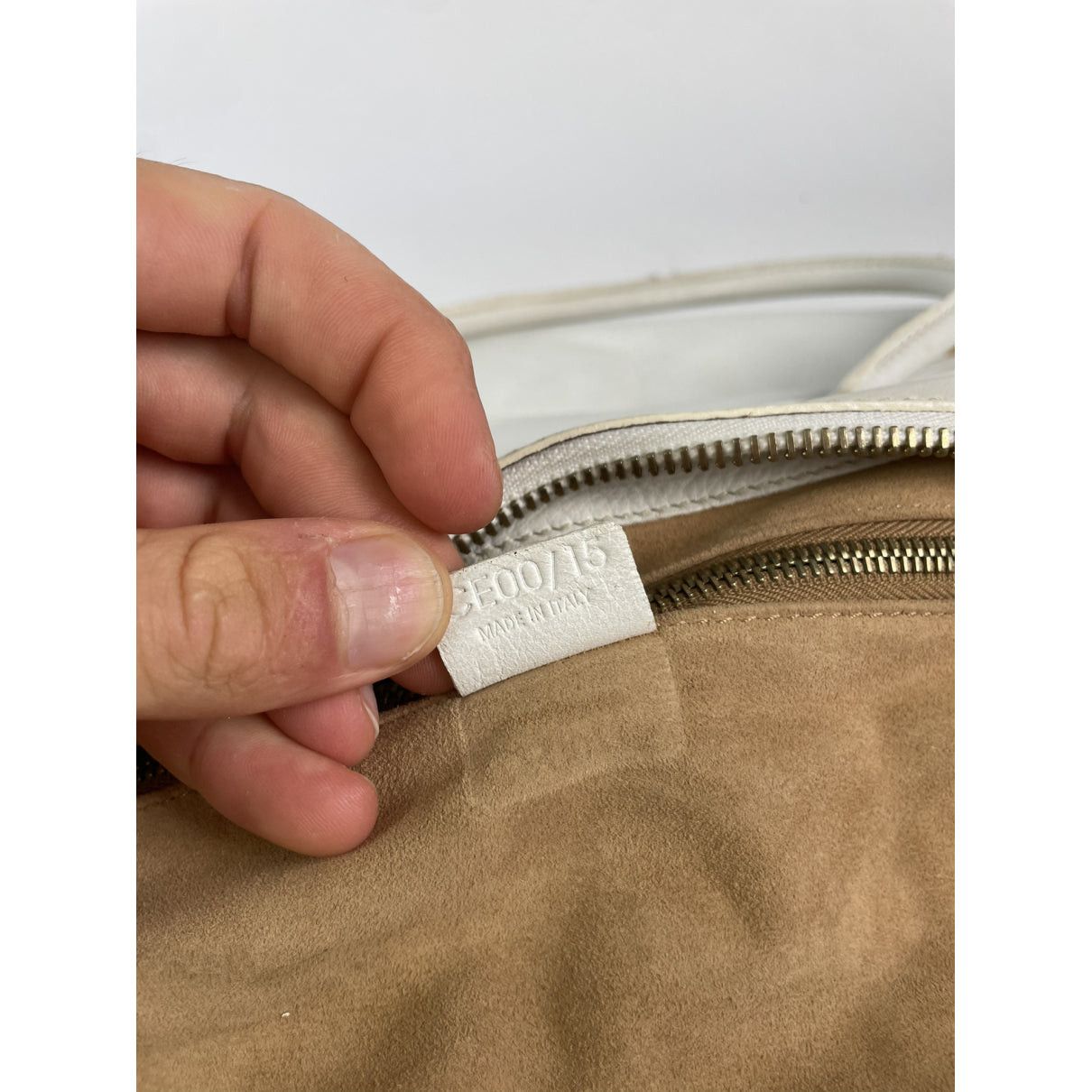 Celine White Leather Handbag Size ONE SIZE - 4 Thumbnail