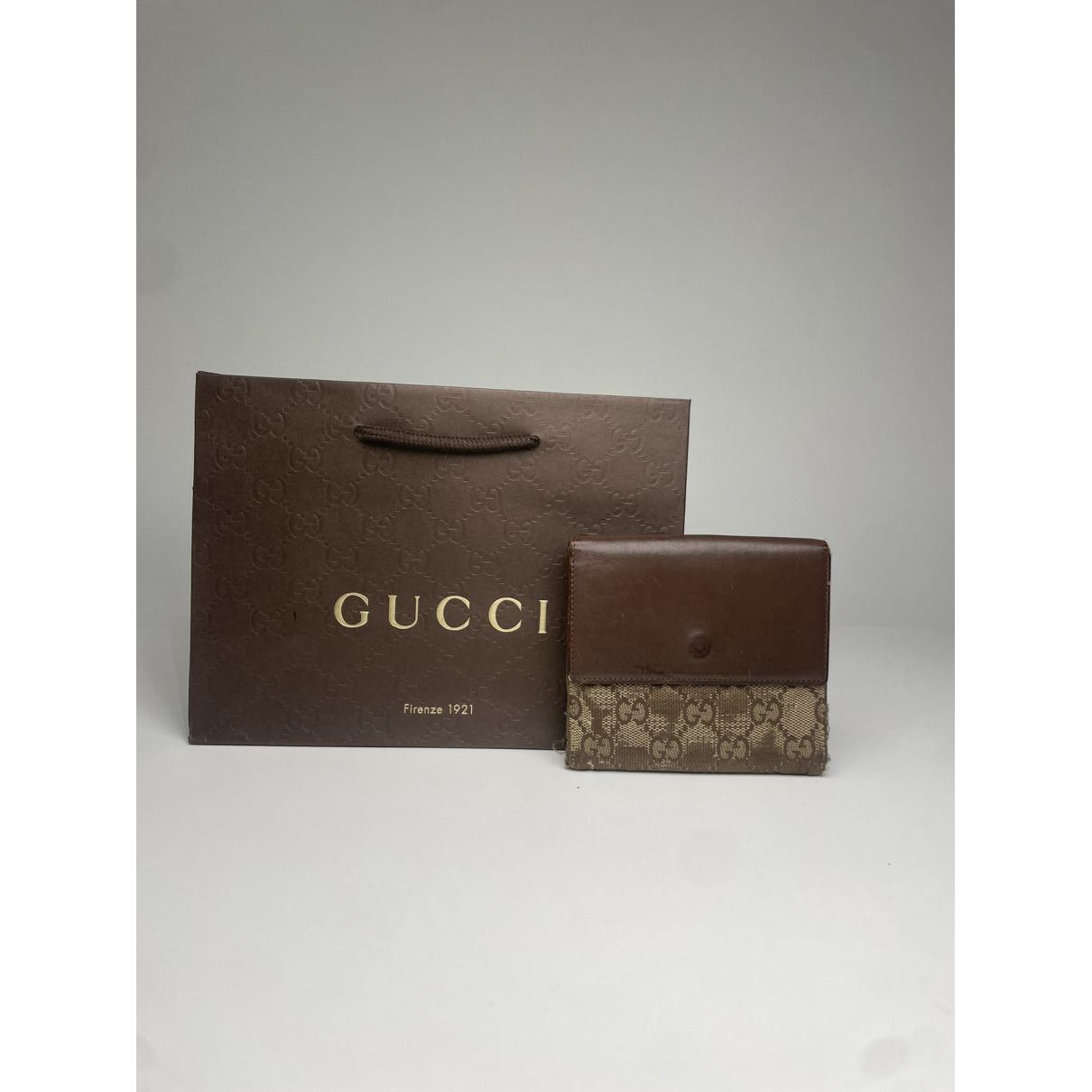 Gucci Horsebit 1955 Beige Leather Wallet Size ONE SIZE - 2 Thumbnail