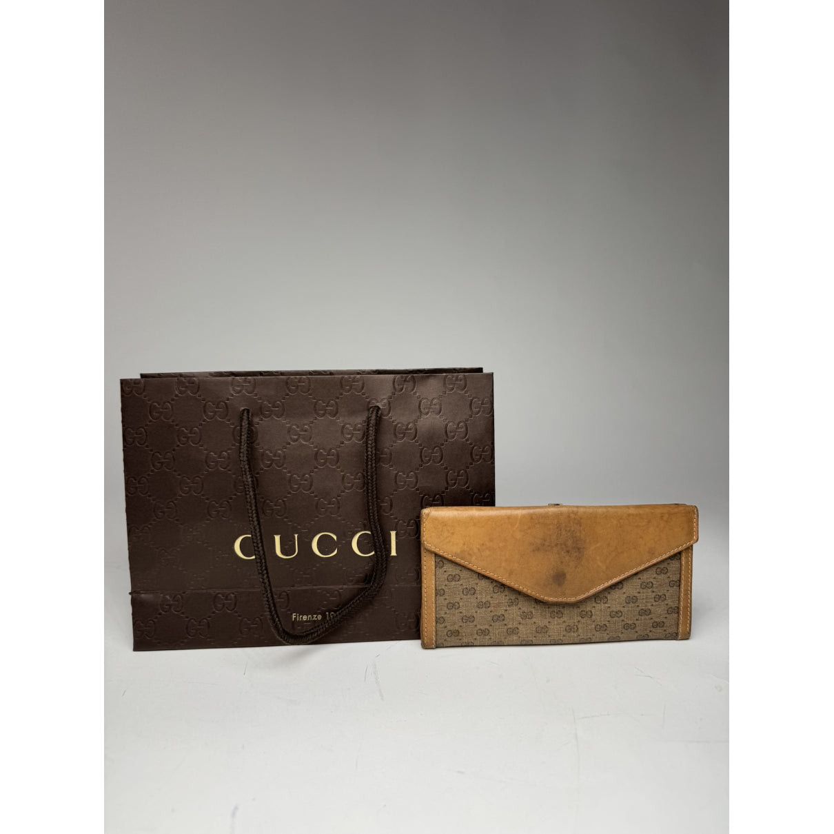 Gucci Marmont Beige Leather Wallet Size ONE SIZE - 2 Thumbnail