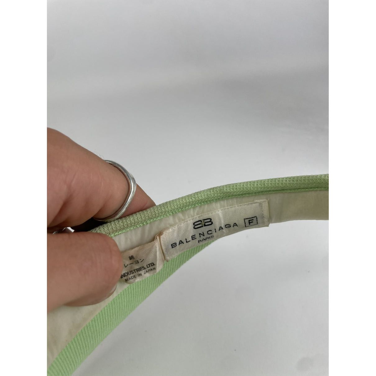 Balenciaga Green Cotton Hat Size ONE SIZE - 5 Thumbnail
