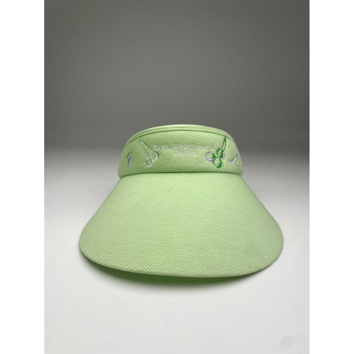 Balenciaga Green Cotton Hat Size ONE SIZE - 2 Thumbnail