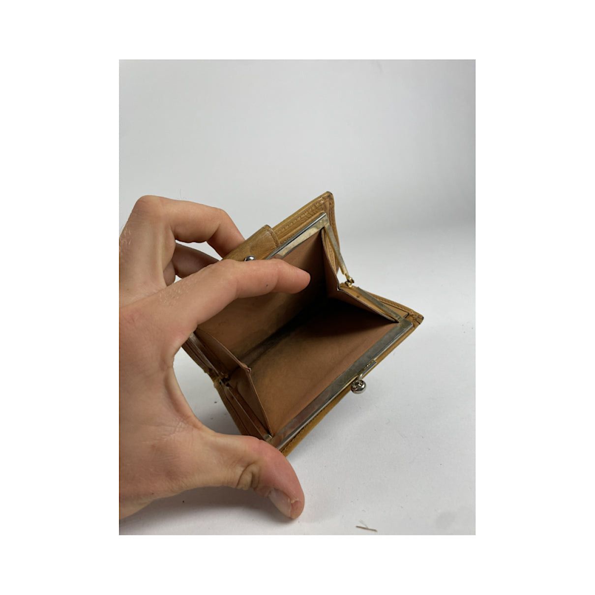 Celine Triomphe Brown Leather Wallet Size ONE SIZE - 3 Thumbnail