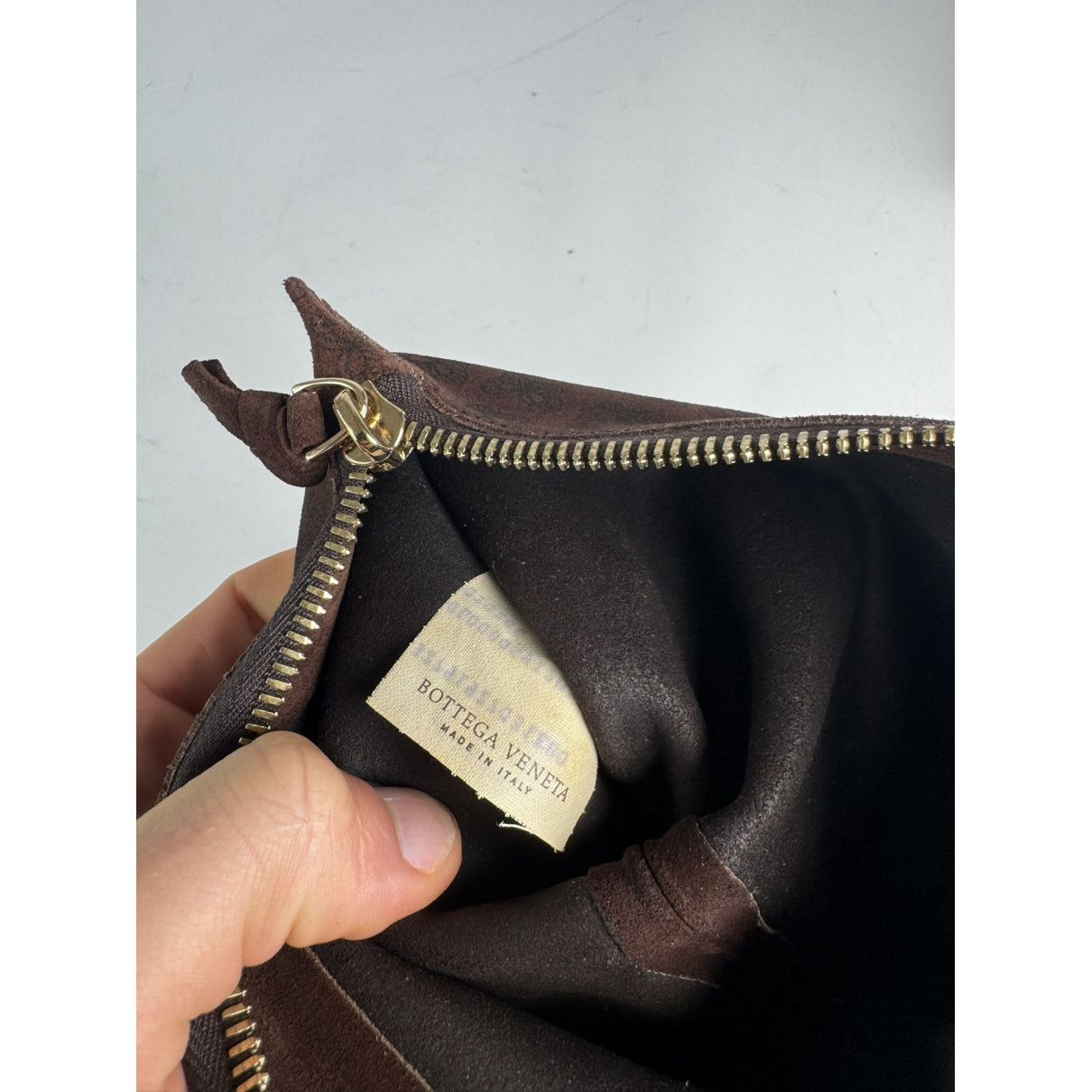Bottega Veneta Brown Leather Clutch Bag Size ONE SIZE - 5 Thumbnail