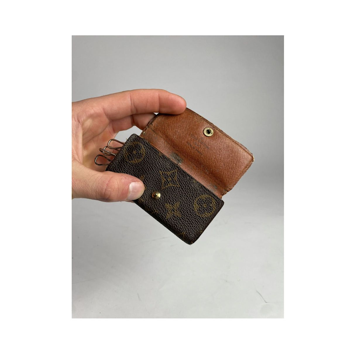 Louis Vuitton Lockme Brown Leather Purse Size ONE SIZE - 4 Thumbnail