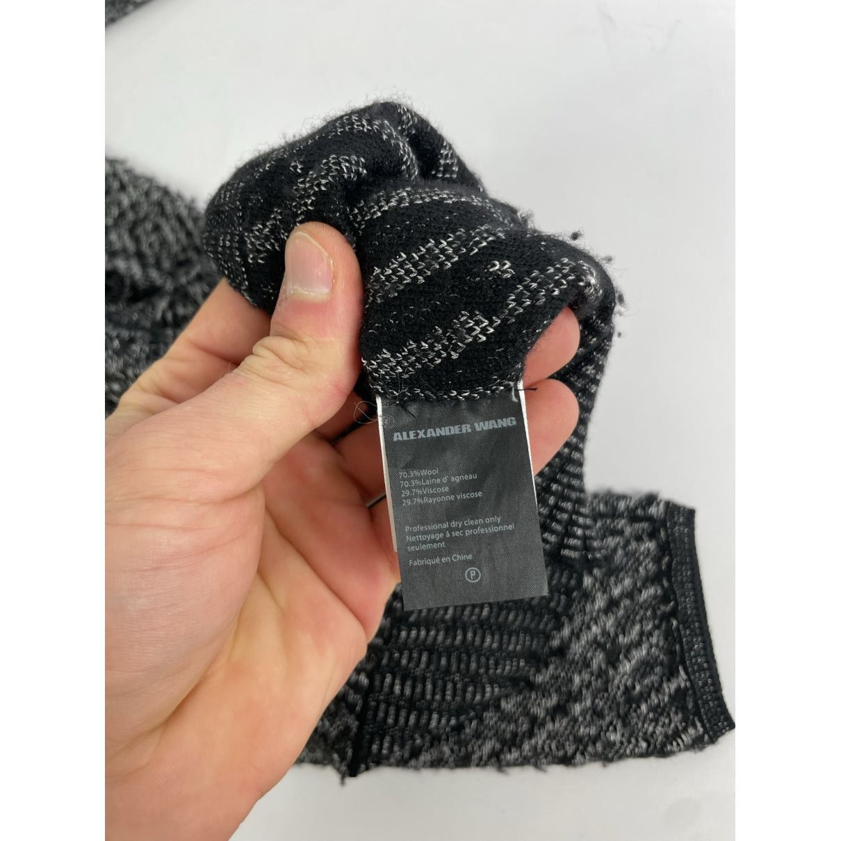 Alexander Wang Anthracite Wool Dresse Size S / US 4 / IT 40 - 5 Thumbnail