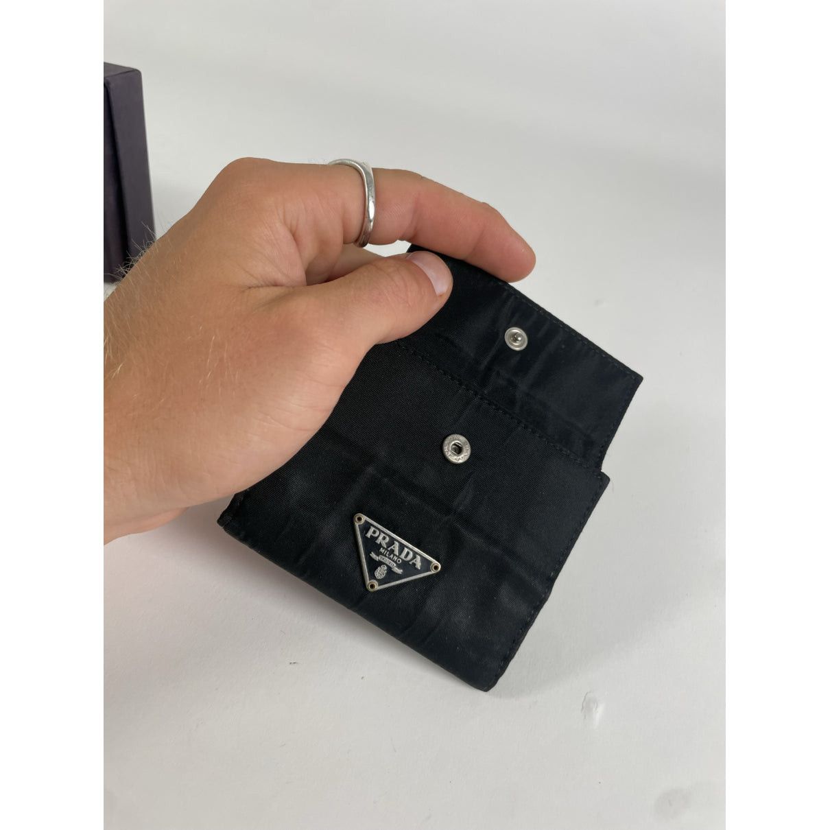 Prada Black Polyester Purse Size ONE SIZE - 4 Thumbnail