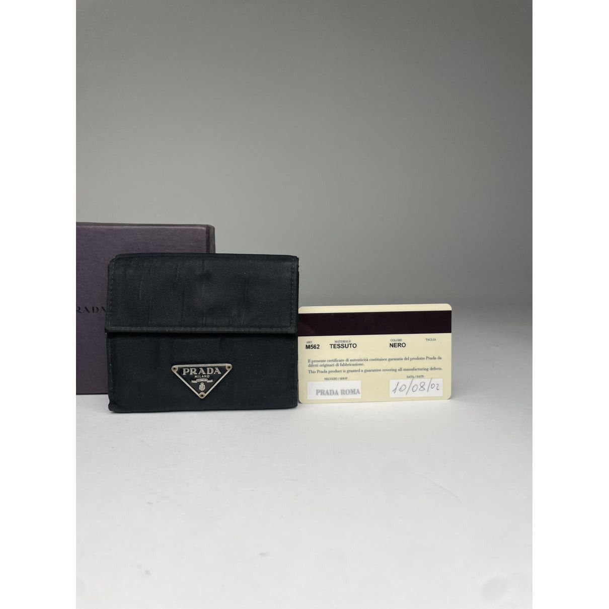 Prada Black Polyester Purse Size ONE SIZE - 2 Thumbnail