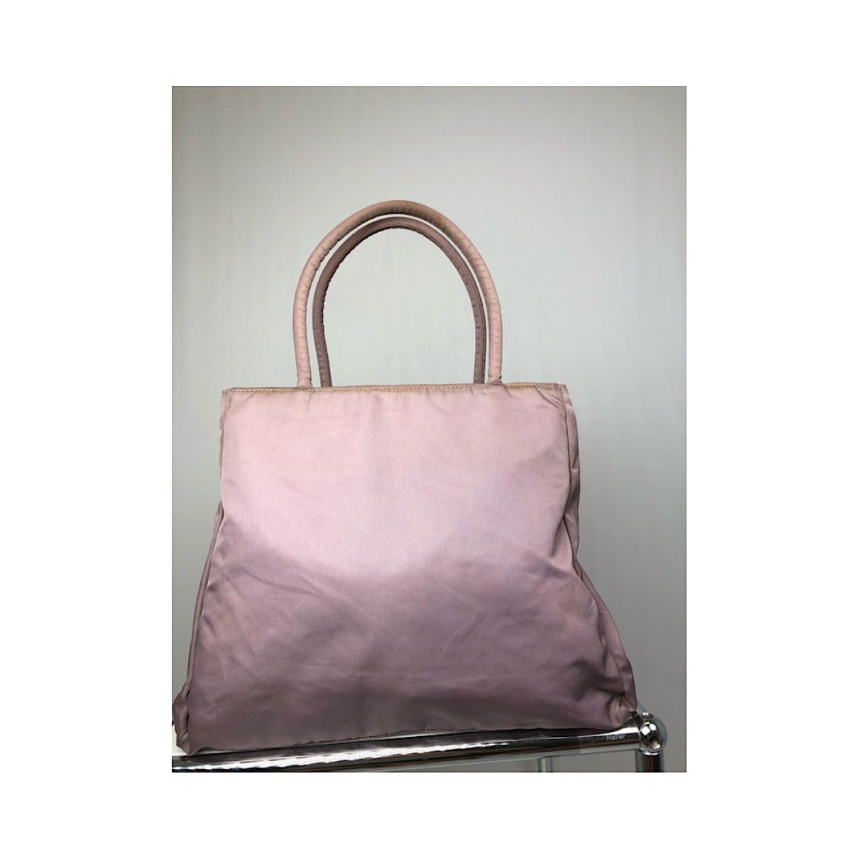 Prada Re-Edition 2005 Zip Purple Polyester Handbag Size ONE SIZE - 3 Thumbnail