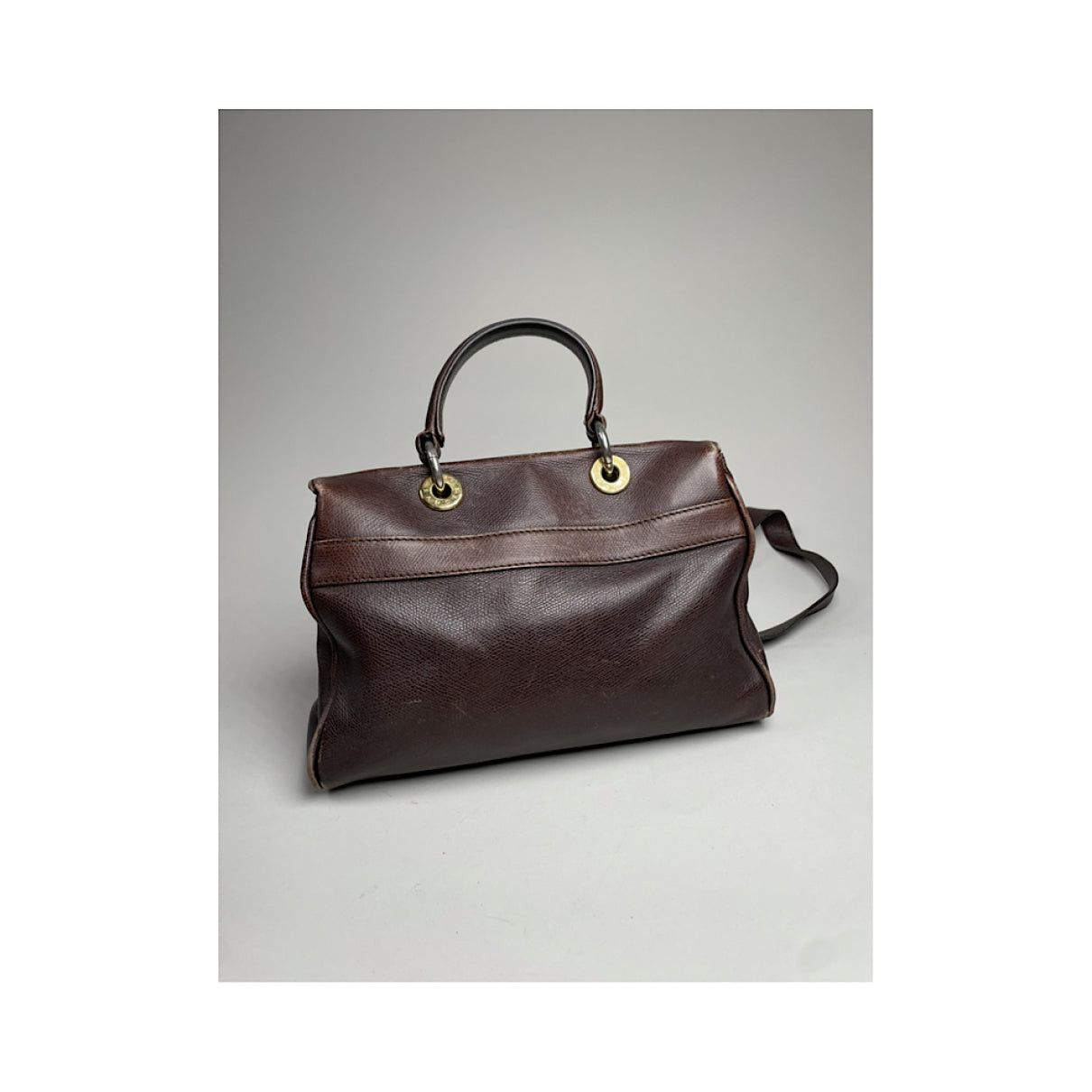 Jil Sander Brown Leather Handbag Size ONE SIZE - 4 Thumbnail