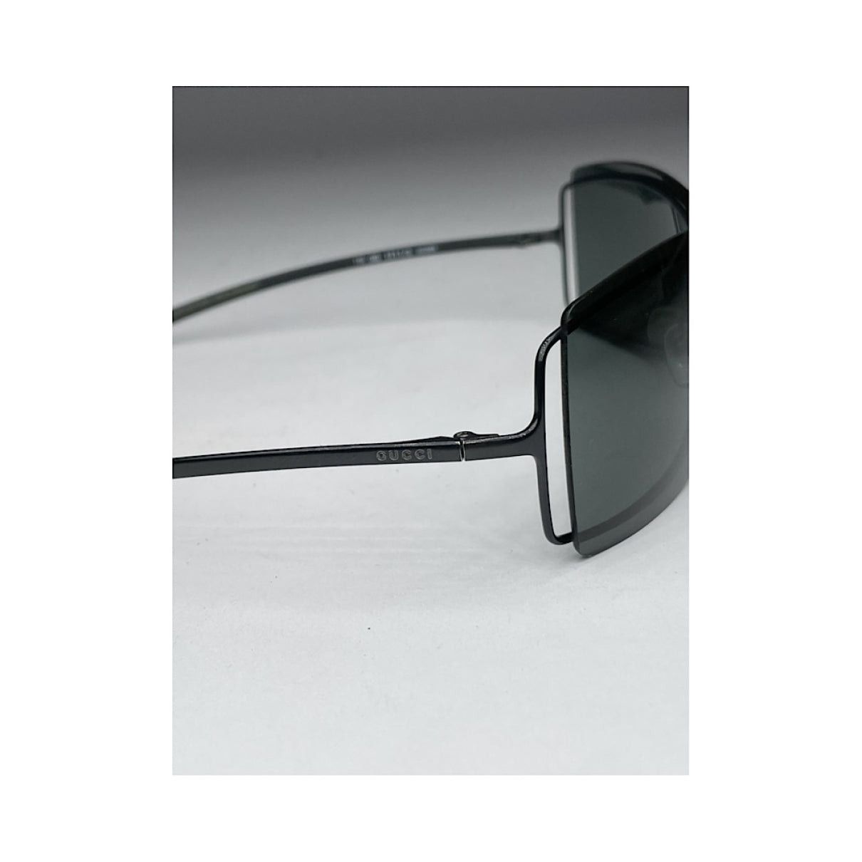 Gucci Anthracite Metal Sunglasses Size ONE SIZE - 4 Thumbnail