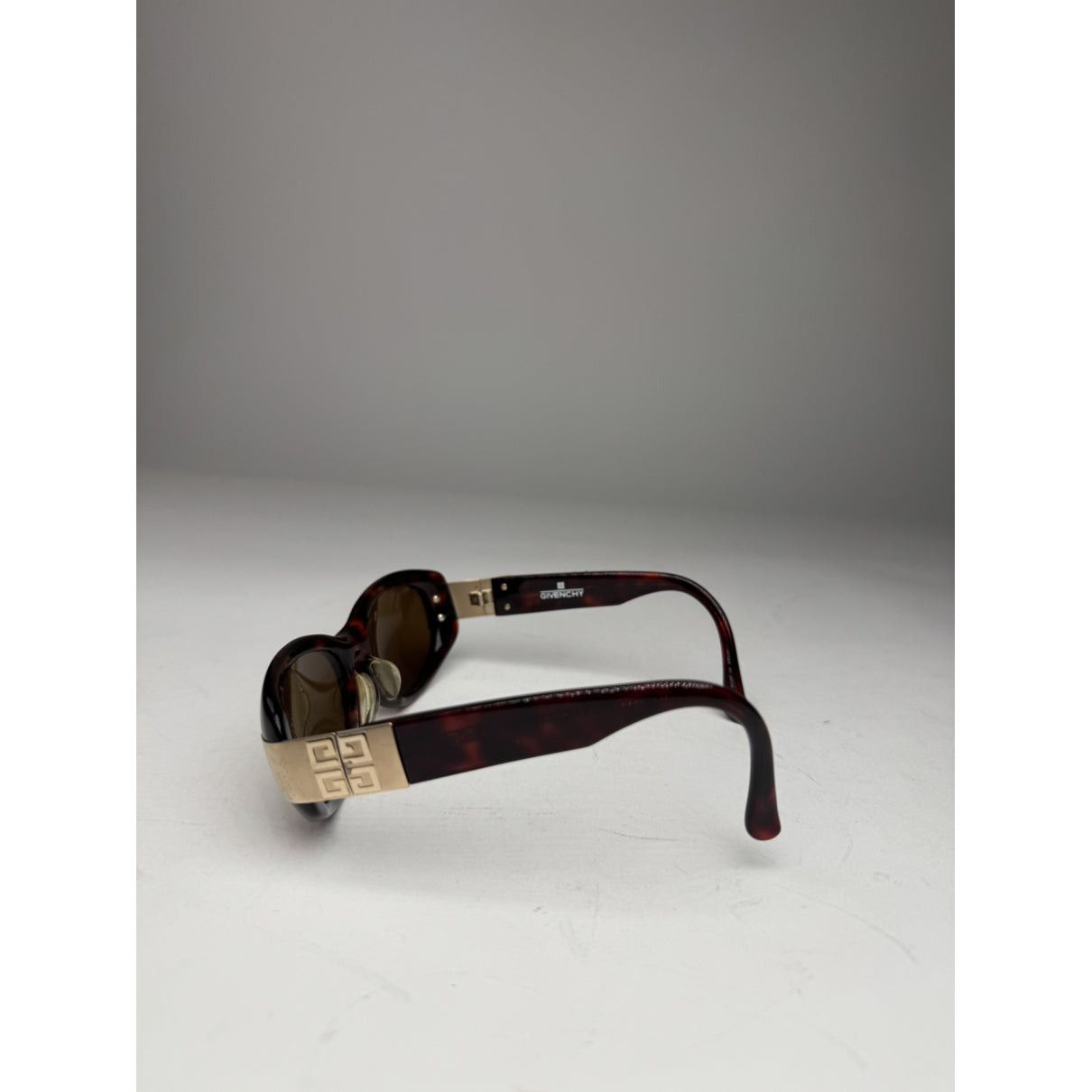 Givenchy Brown Plastic Sunglasses Size ONE SIZE - 3 Thumbnail