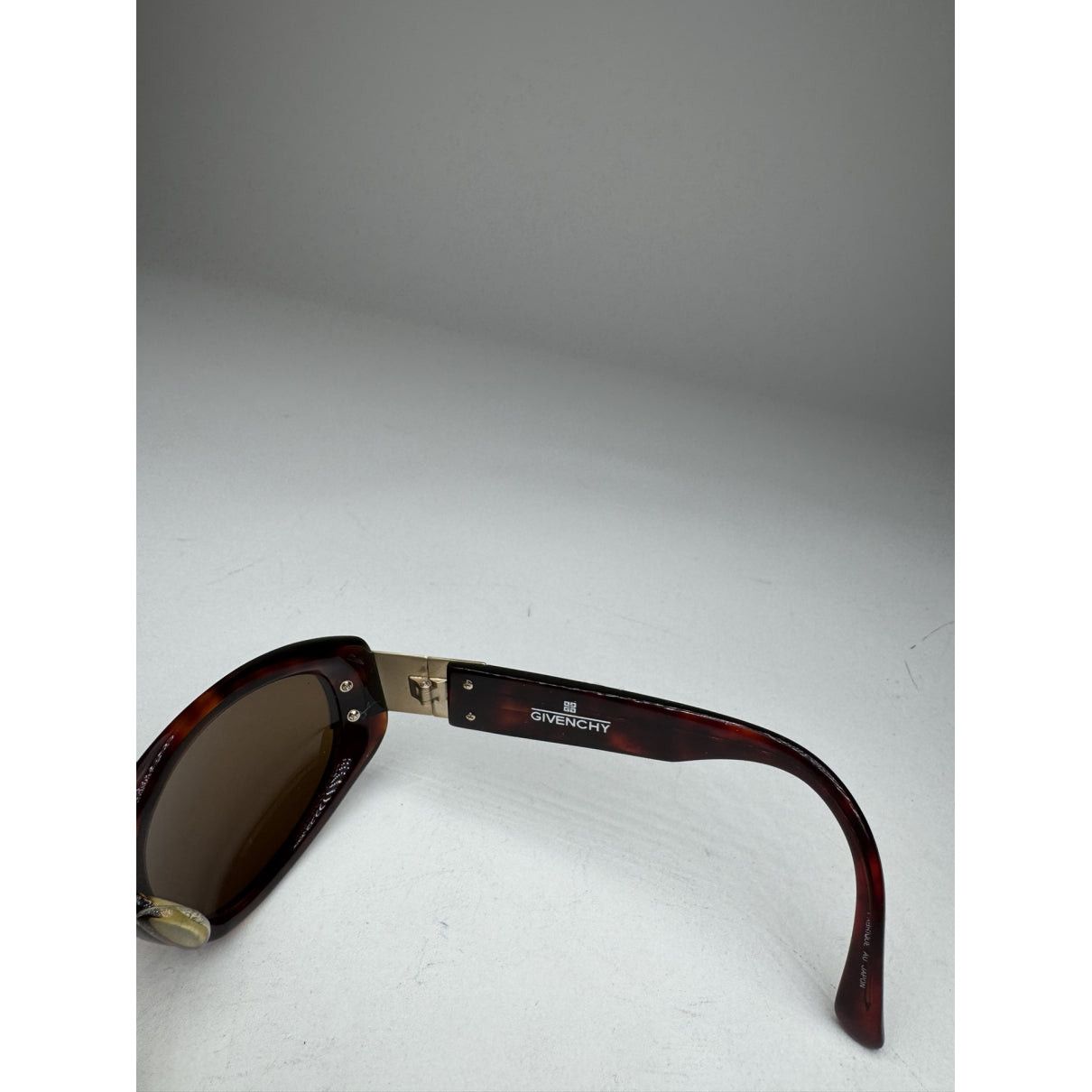 Givenchy Brown Plastic Sunglasses Size ONE SIZE - 4 Thumbnail