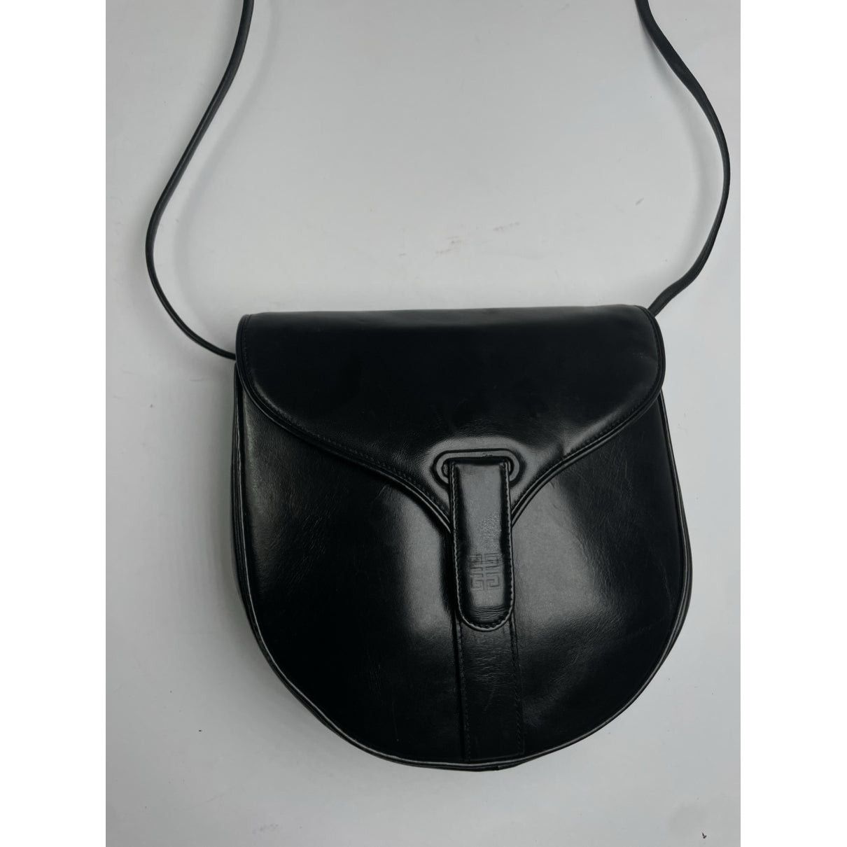 Givenchy Infinity Black Patent Leather Handbag Size ONE SIZE - 4 Thumbnail