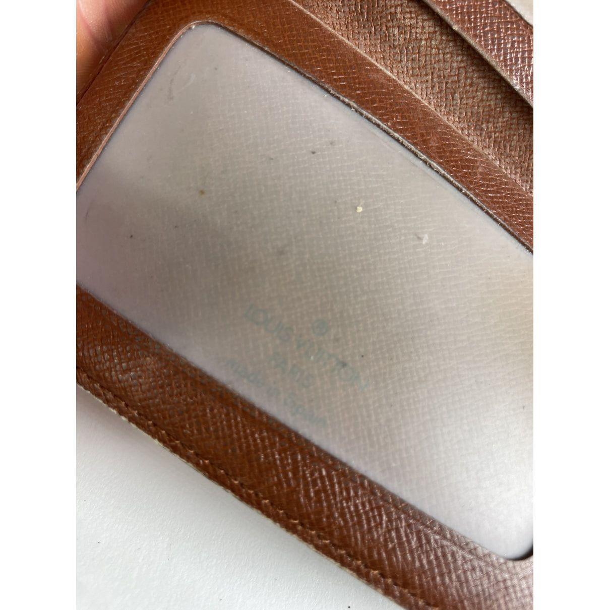 Louis Vuitton Brown Leather Purse Size ONE SIZE - 4 Thumbnail