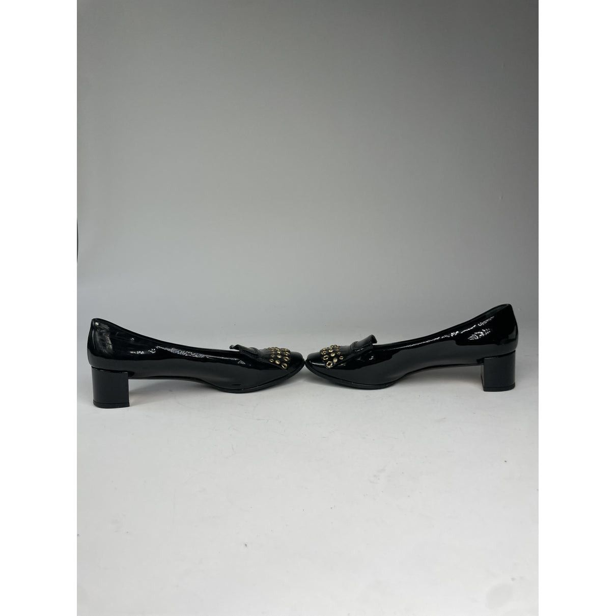 Louis Vuitton Upper Case Black Patent Leather Flat Size US 4.5 / IT 34.5 - 5 Thumbnail