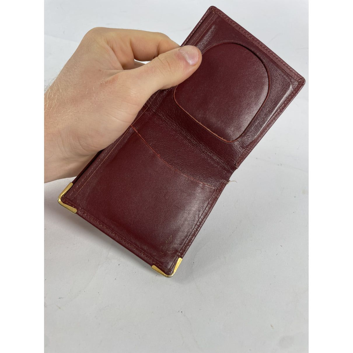 Cartier Burgundy Patent Leather Purse Size ONE SIZE - 4 Thumbnail