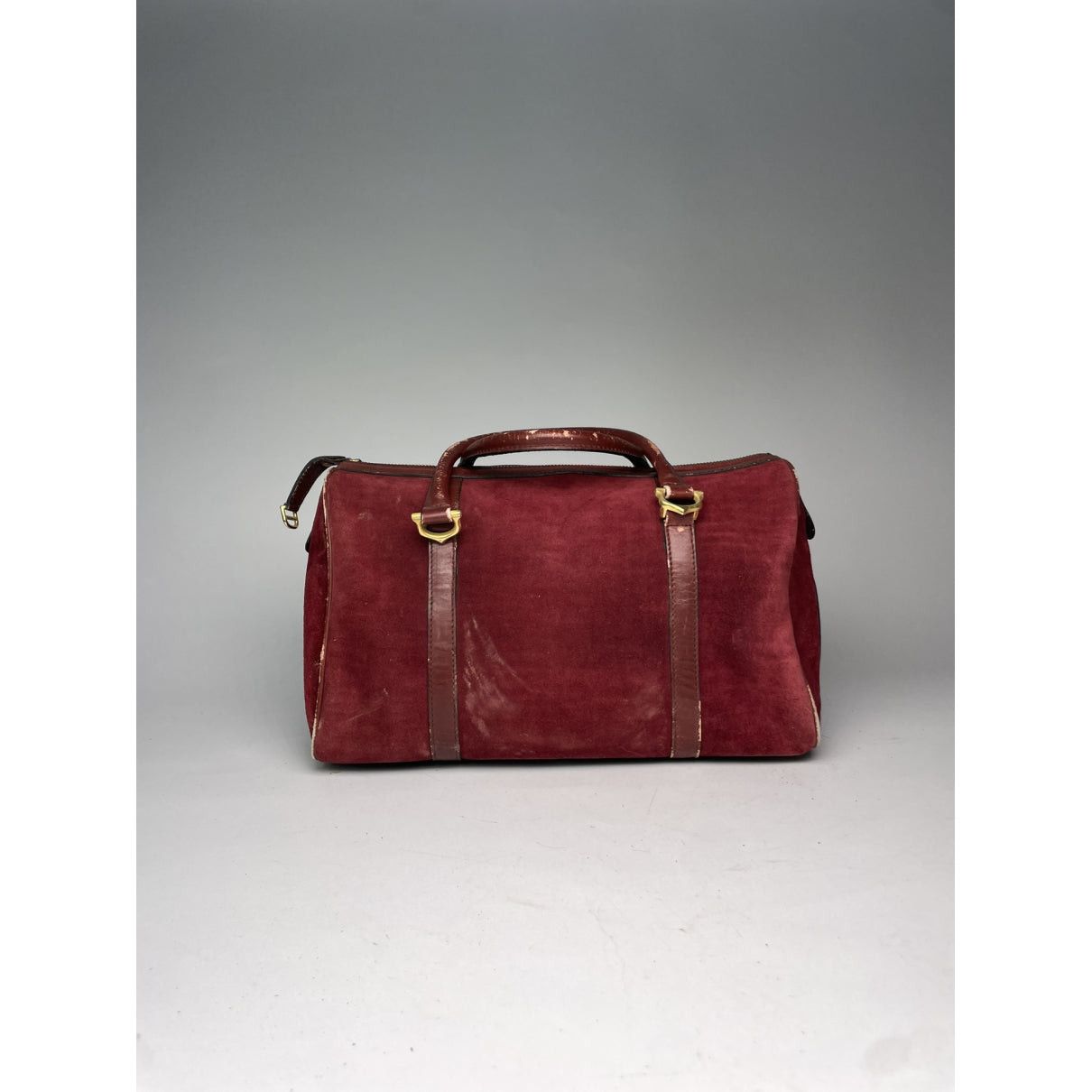Cartier Burgundy Leather Travel Bag Size ONE SIZE - 3 Thumbnail