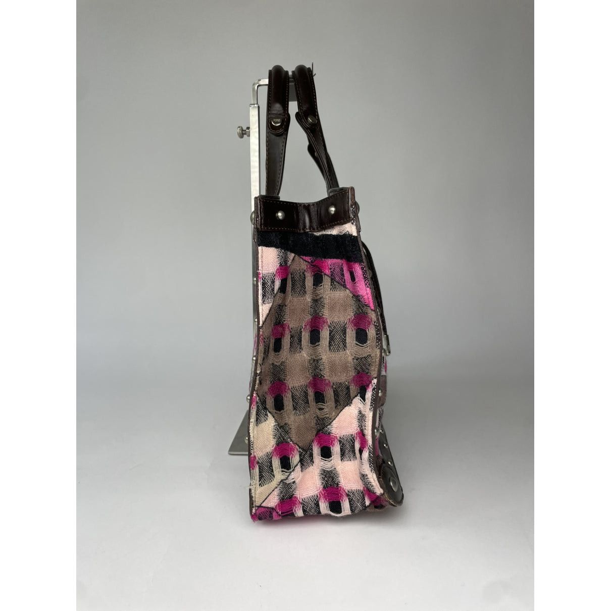 Emilio Pucci Black Leather Handbag Size ONE SIZE - 4 Thumbnail