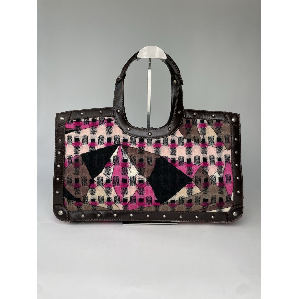 Emilio Pucci Black Leather Handbag Size ONE SIZE - 5 Thumbnail