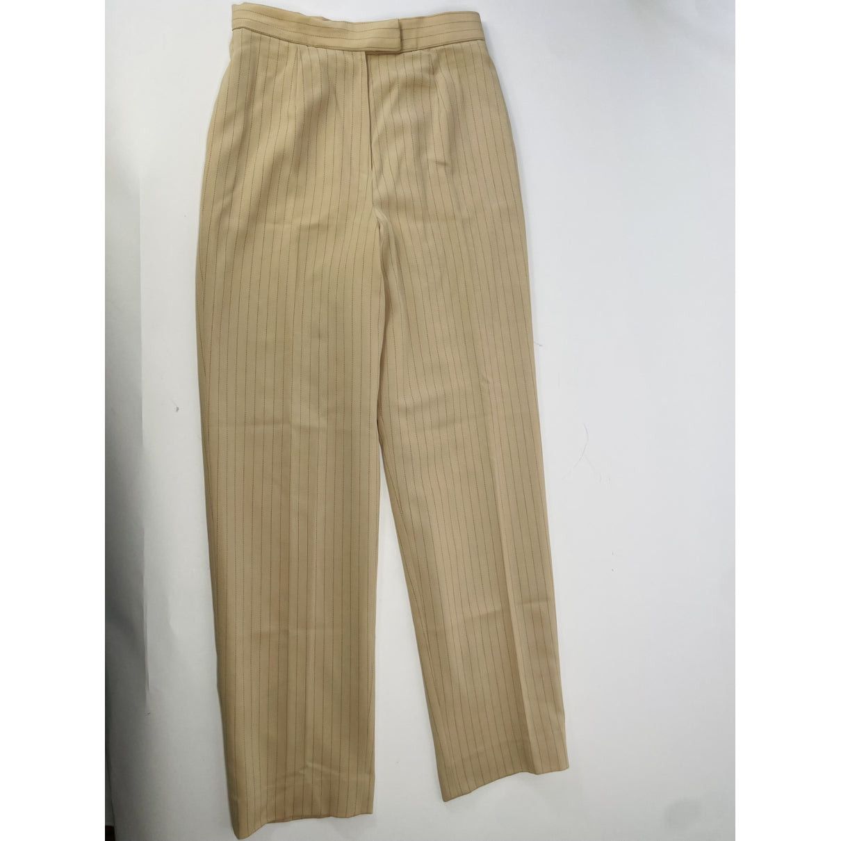 Balenciaga Beige Wool Trouser Size 34" / US 12 / IT 48 - 4 Thumbnail
