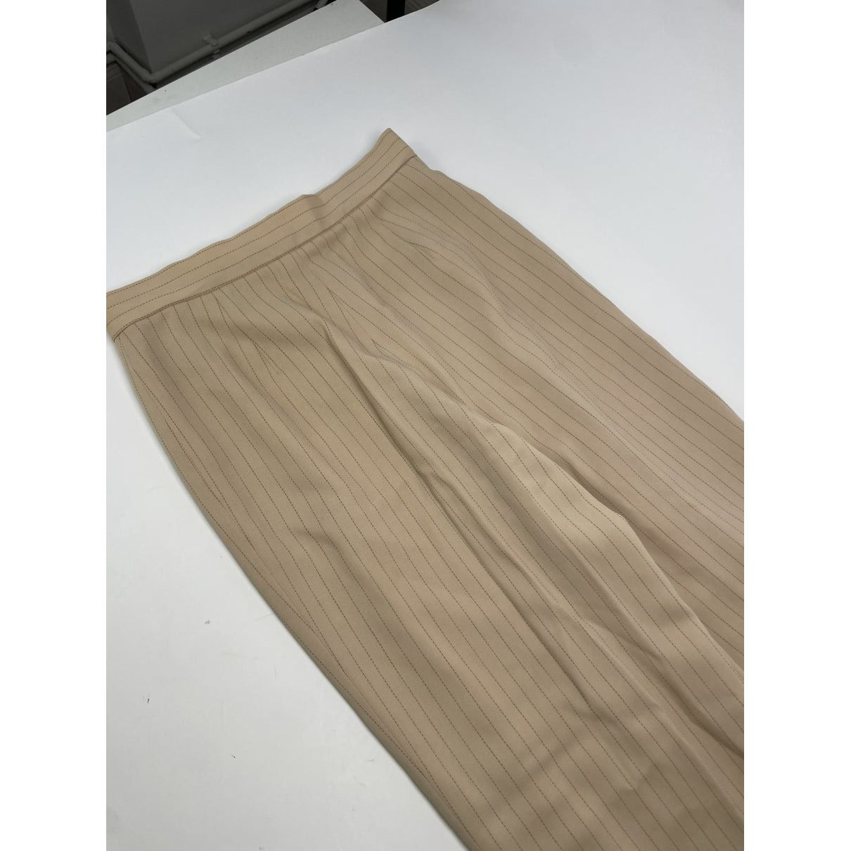 Balenciaga Beige Wool Trouser Size 34" / US 12 / IT 48 - 3 Thumbnail