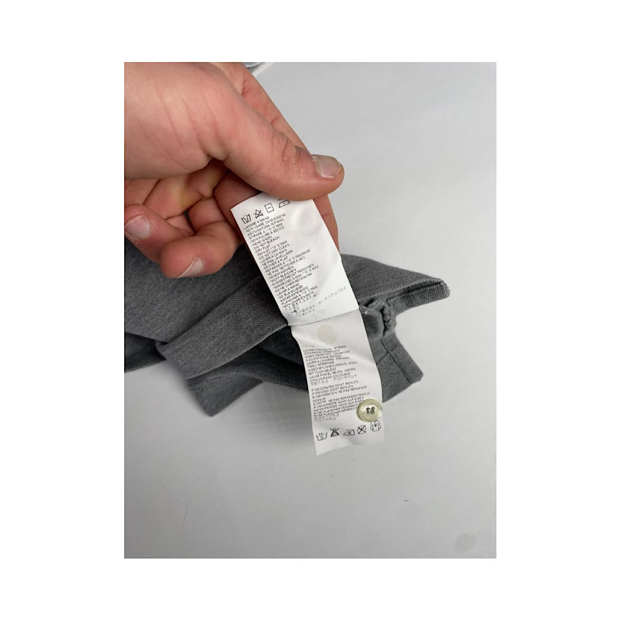 Vivienne Westwood Grey Cotton Polo Shirt Size S / US 4 / IT 40 - 5 Thumbnail