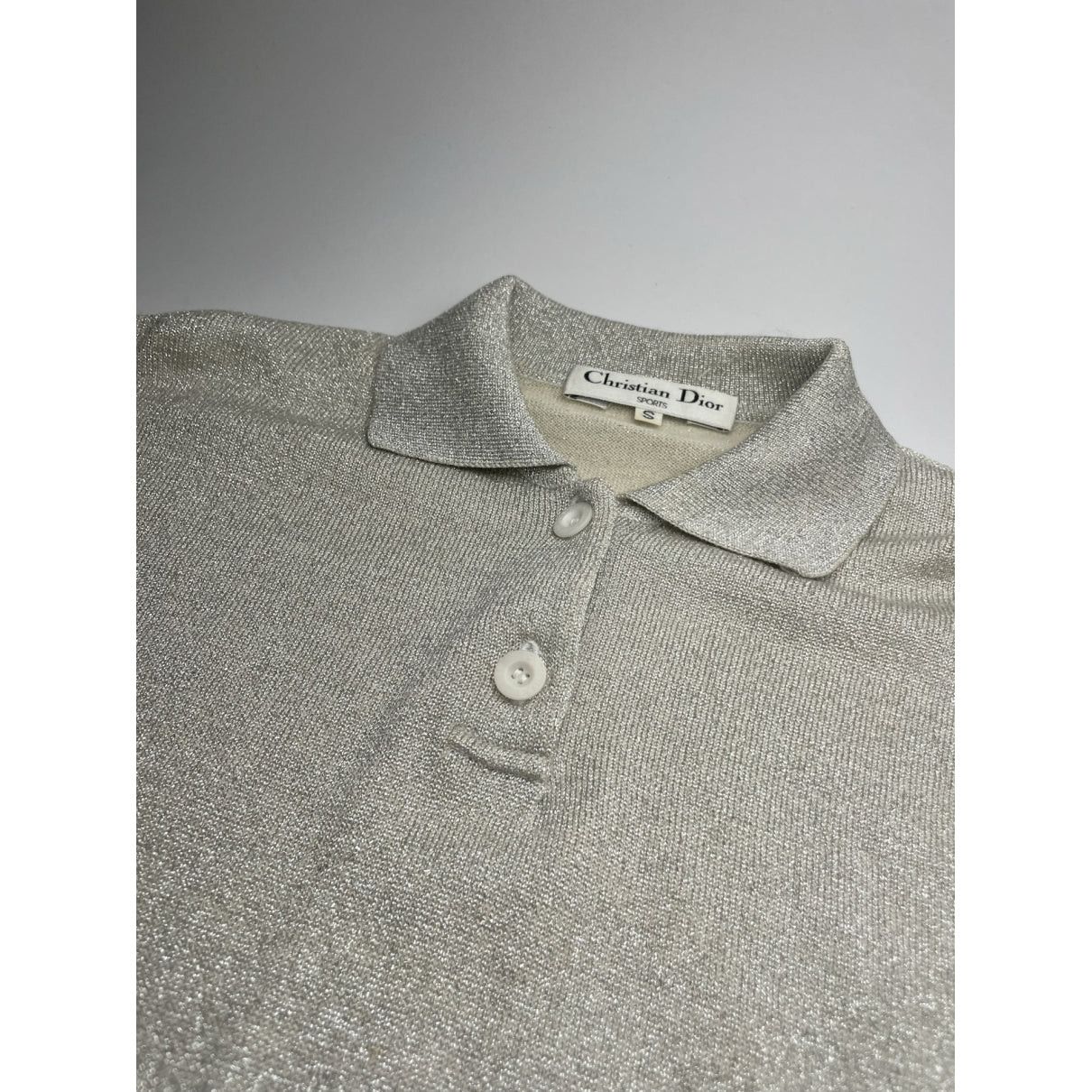 Other Dior Homme Silver Cotton Knitwear & Sweatshirt Size S / US 4 / IT 40 - 3 Thumbnail
