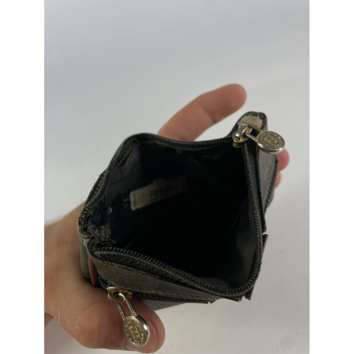 Fendi Brown Leather Purse Size ONE SIZE - 4 Thumbnail