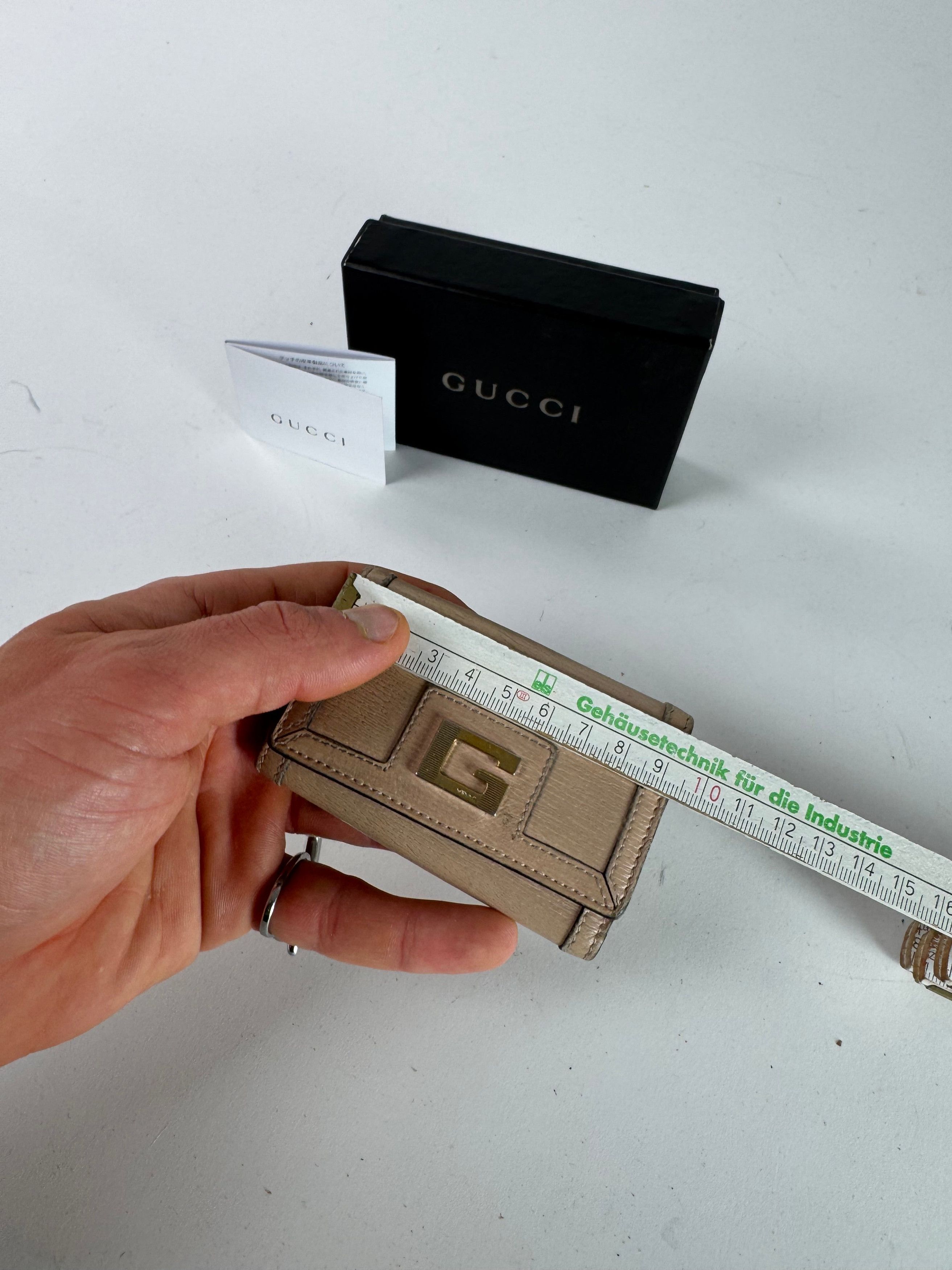 Gucci Vintage Leather Key Holder Rose / beige Size ONE SIZE - 8 Thumbnail