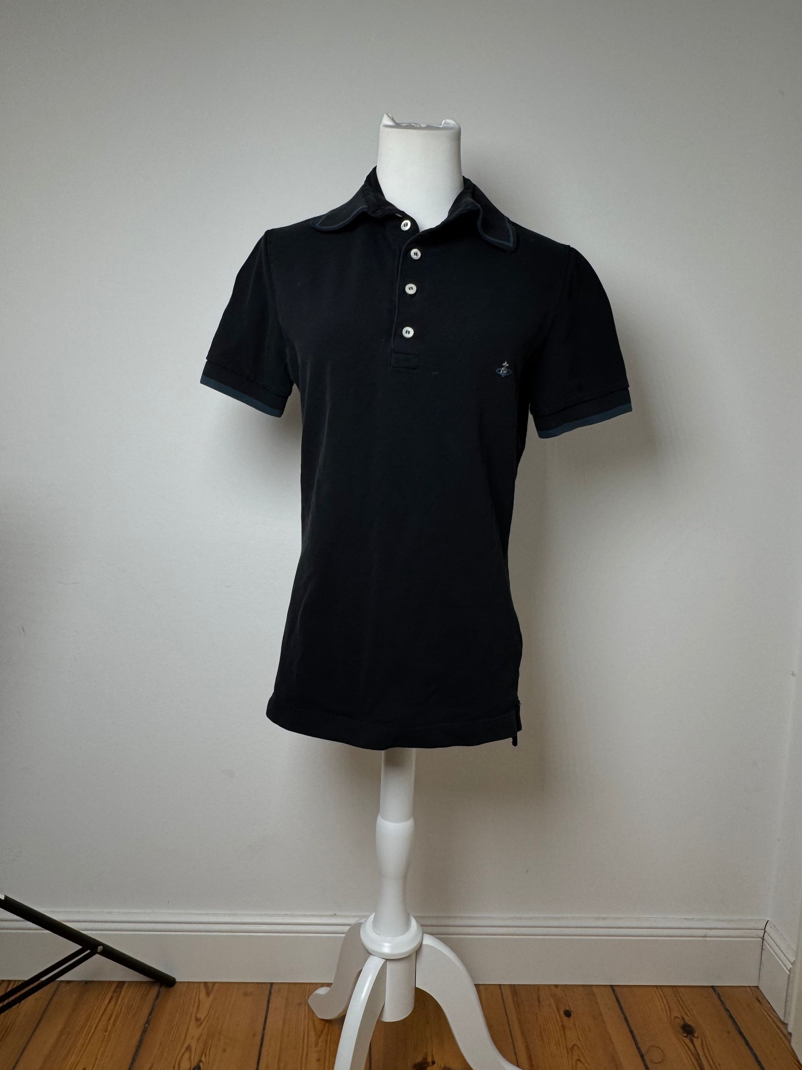 Vivienne Westwood Vintage Polo Shirt Black S Size L / US 10 / IT 46 - 9 Thumbnail