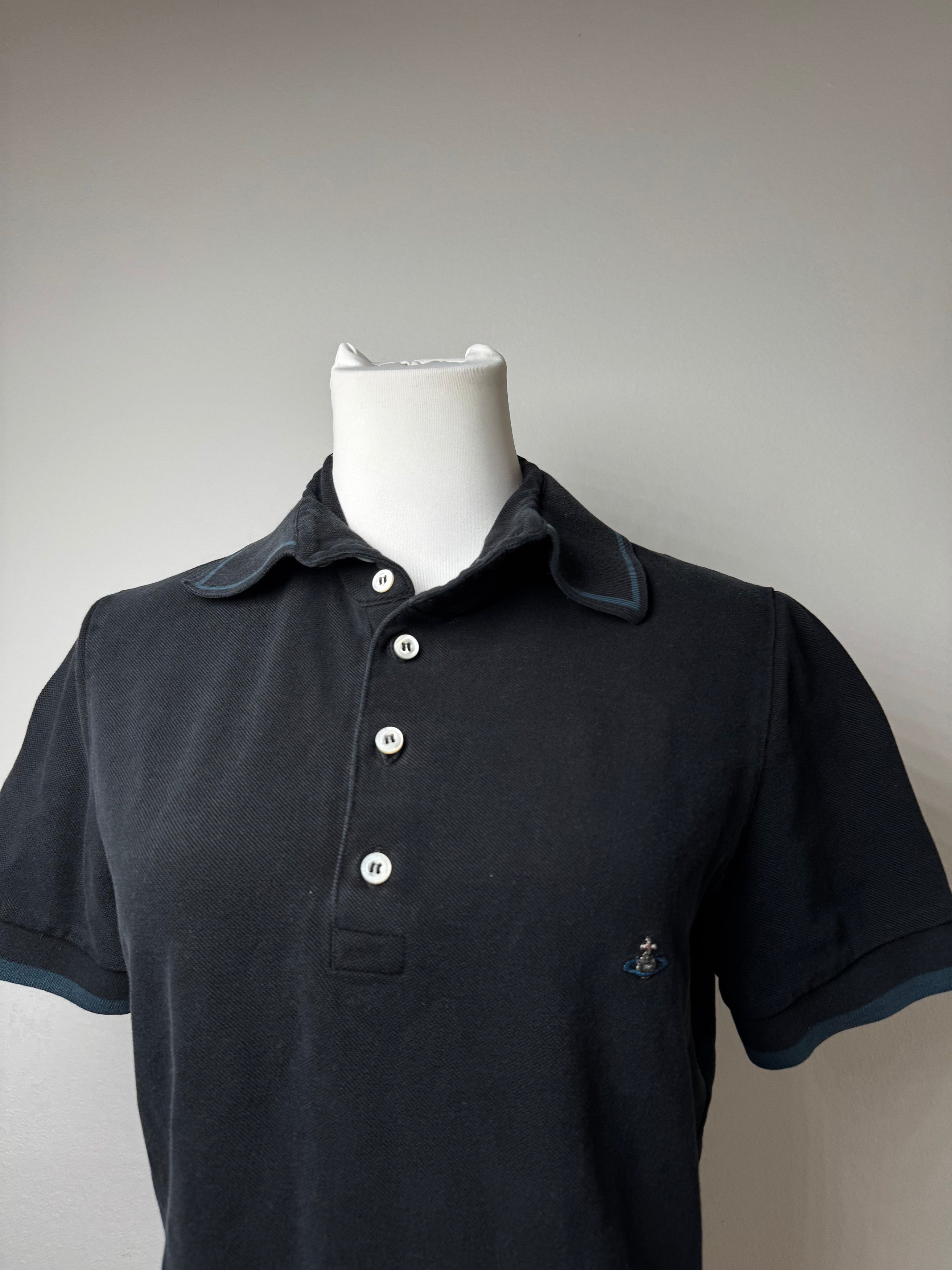 Vivienne Westwood Vintage Polo Shirt Black S Size L / US 10 / IT 46 - 10 Thumbnail