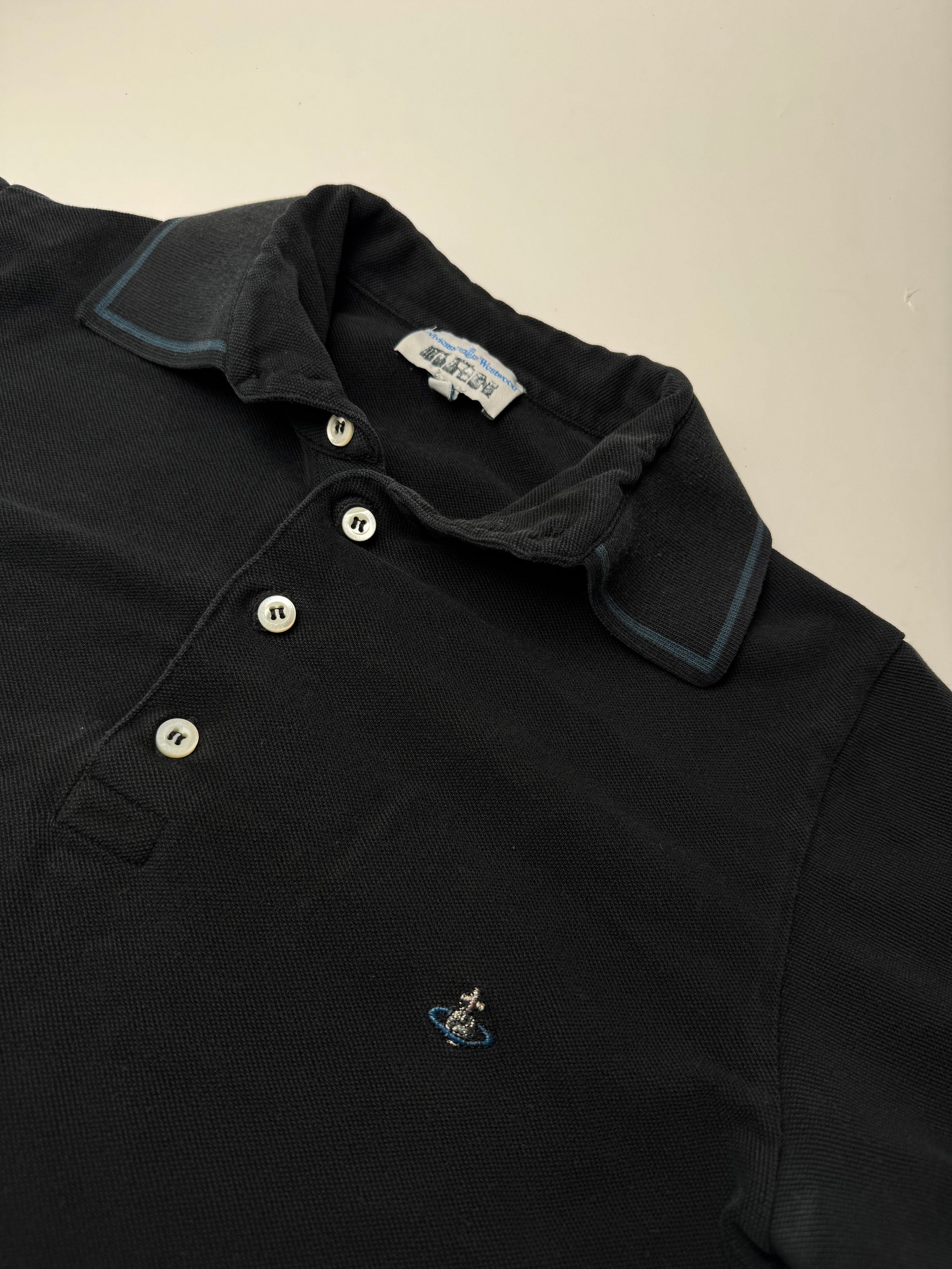 Vivienne Westwood Vintage Polo Shirt Black S Size L / US 10 / IT 46 - 5 Thumbnail