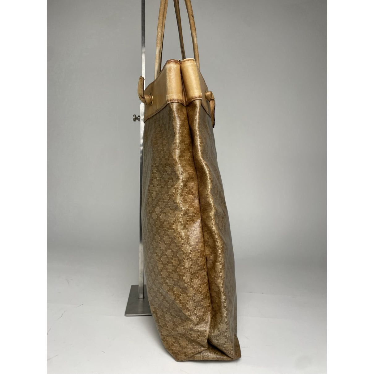 Celine Gold Leather Handbag Size ONE SIZE - 2 Thumbnail