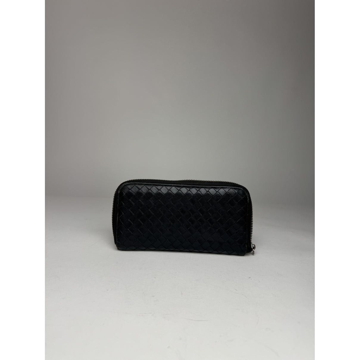 Bottega Veneta Intrecciato Black Leather Wallet Size ONE SIZE - 2 Thumbnail