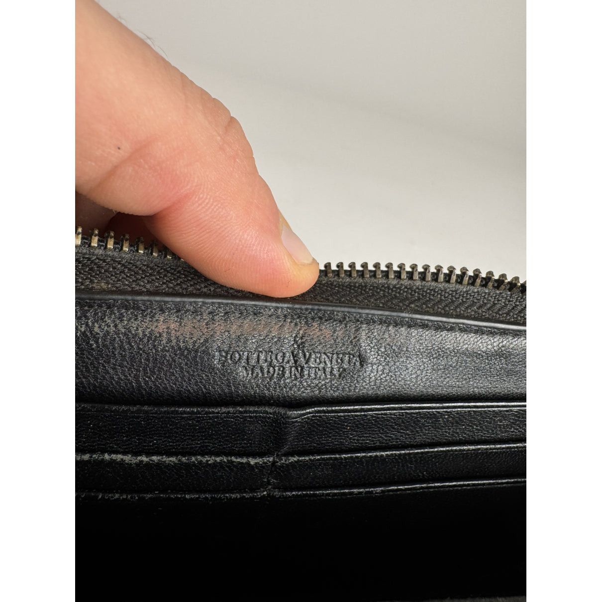 Bottega Veneta Intrecciato Black Leather Wallet Size ONE SIZE - 5 Thumbnail