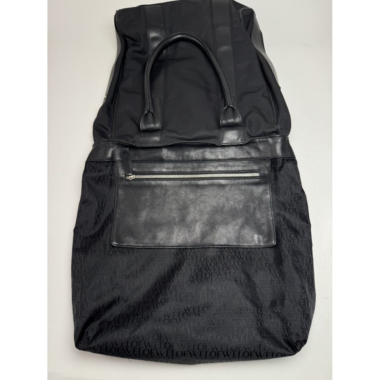 Loewe Puzzle Black Cotton Handbag Size ONE SIZE - 3 Thumbnail
