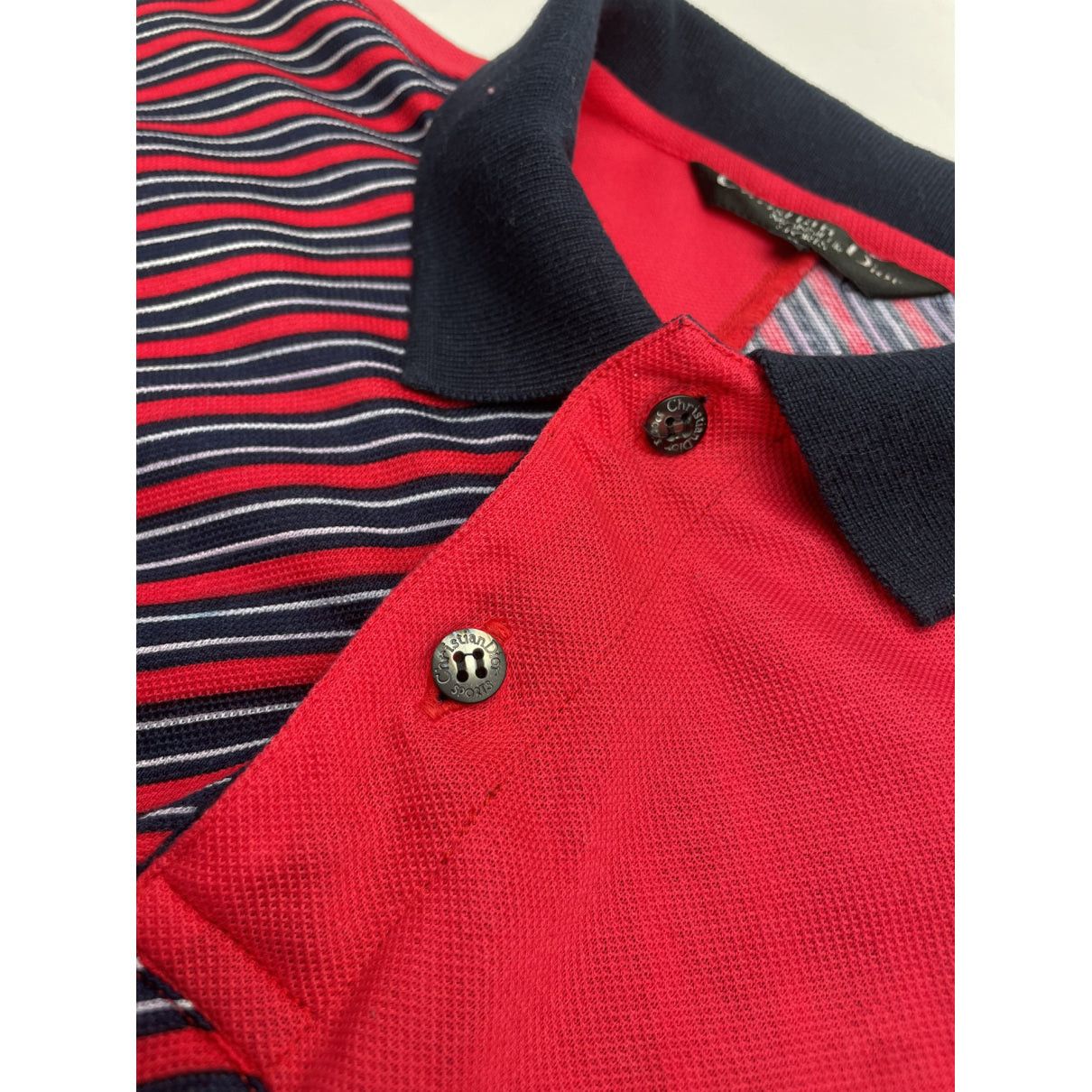 Other Dior Homme Red Cotton Polo Shirt Size M / US 6-8 / IT 42-44 - 4 Thumbnail
