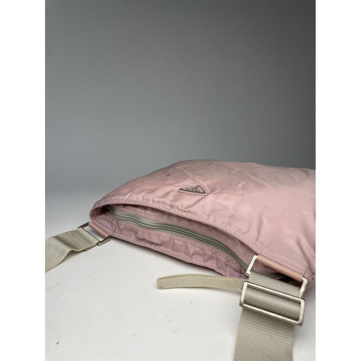 Prada Re-Edition 2005 Pink Polyester Handbag Size ONE SIZE - 4 Thumbnail