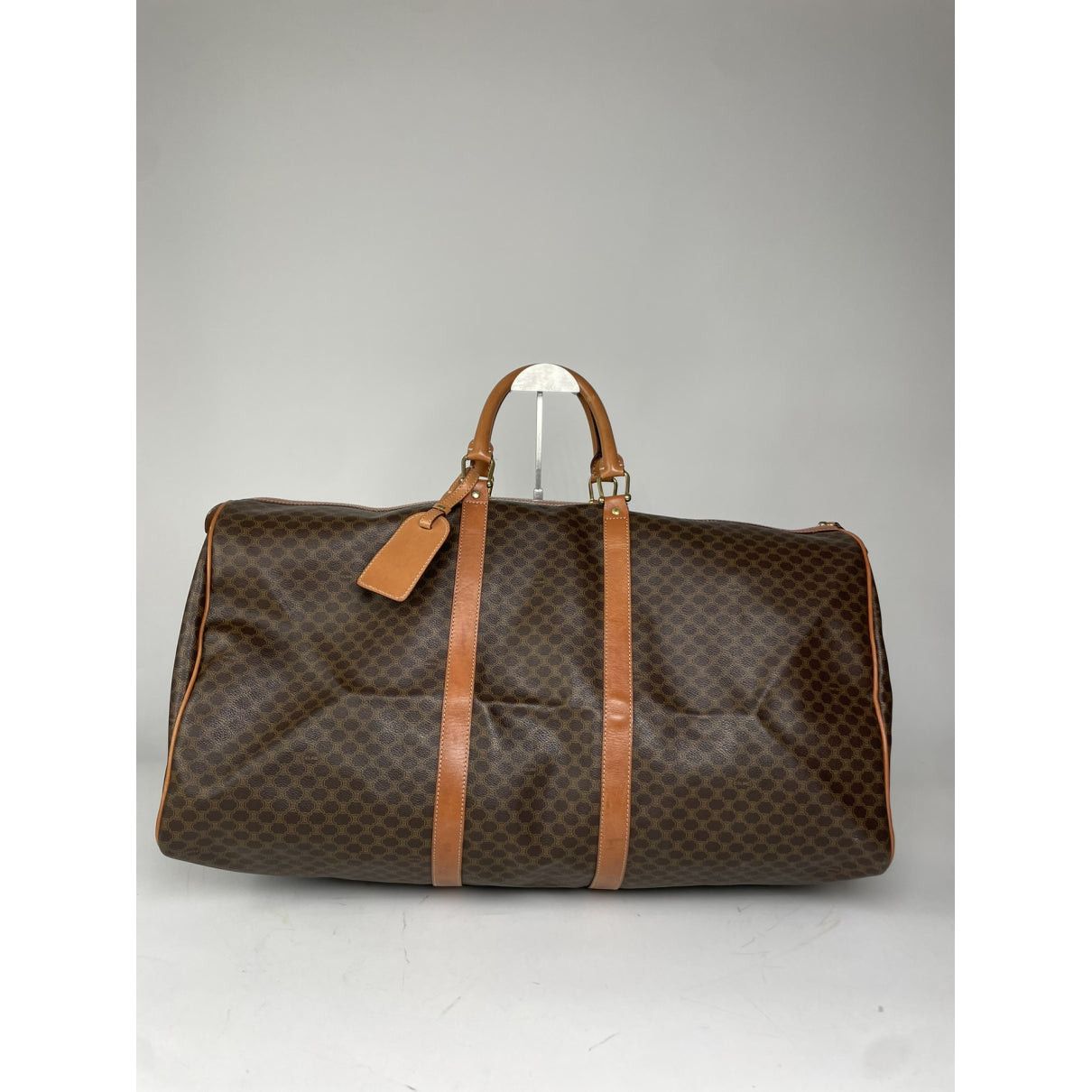 Celine Brown Leather Travel Bag Size ONE SIZE - 4 Thumbnail