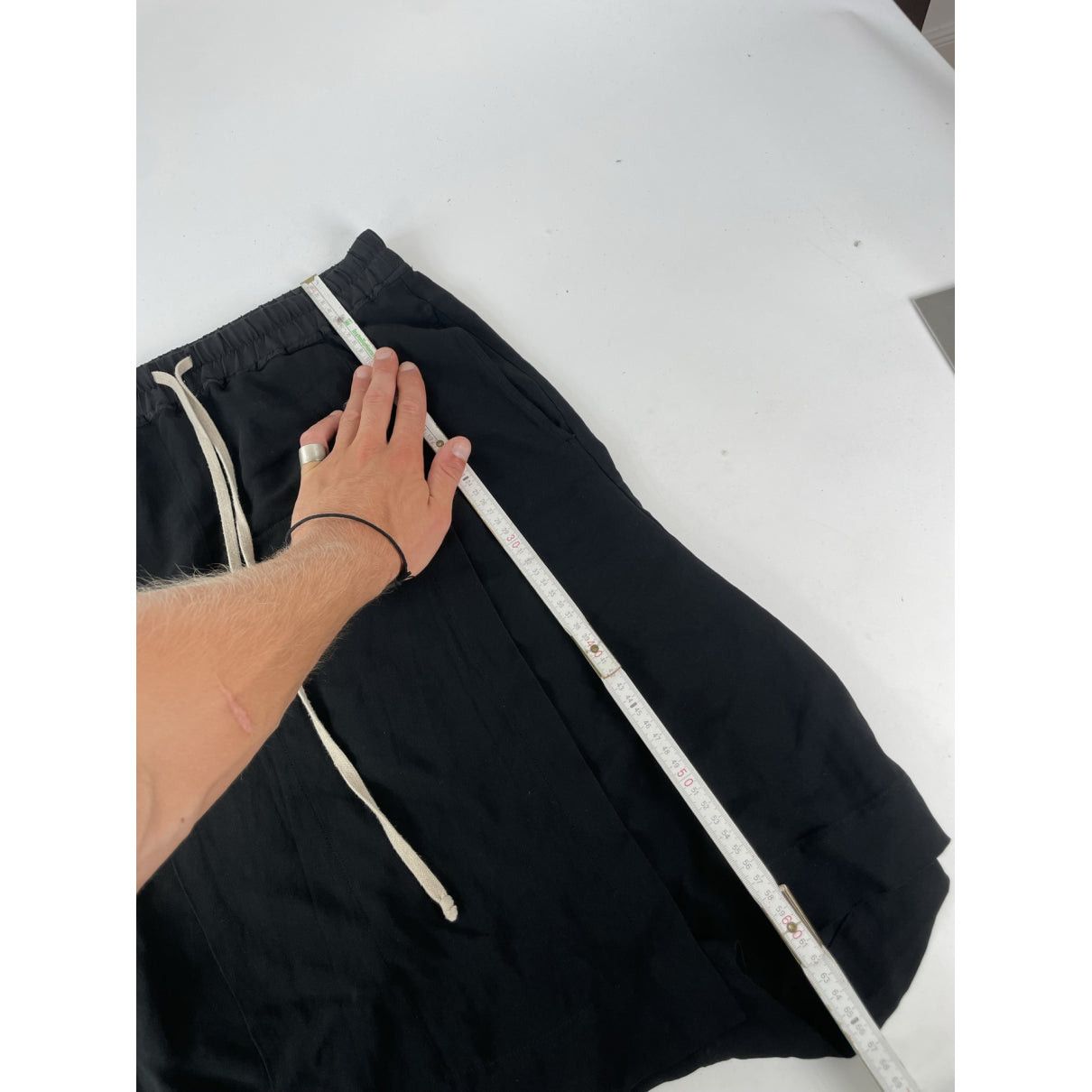 Rick Owens Black Silk Trouser Size 30" / US 8 / IT 44 - 4 Thumbnail