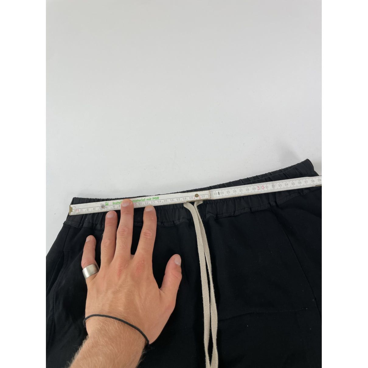 Rick Owens Black Silk Trouser Size 30" / US 8 / IT 44 - 3 Thumbnail