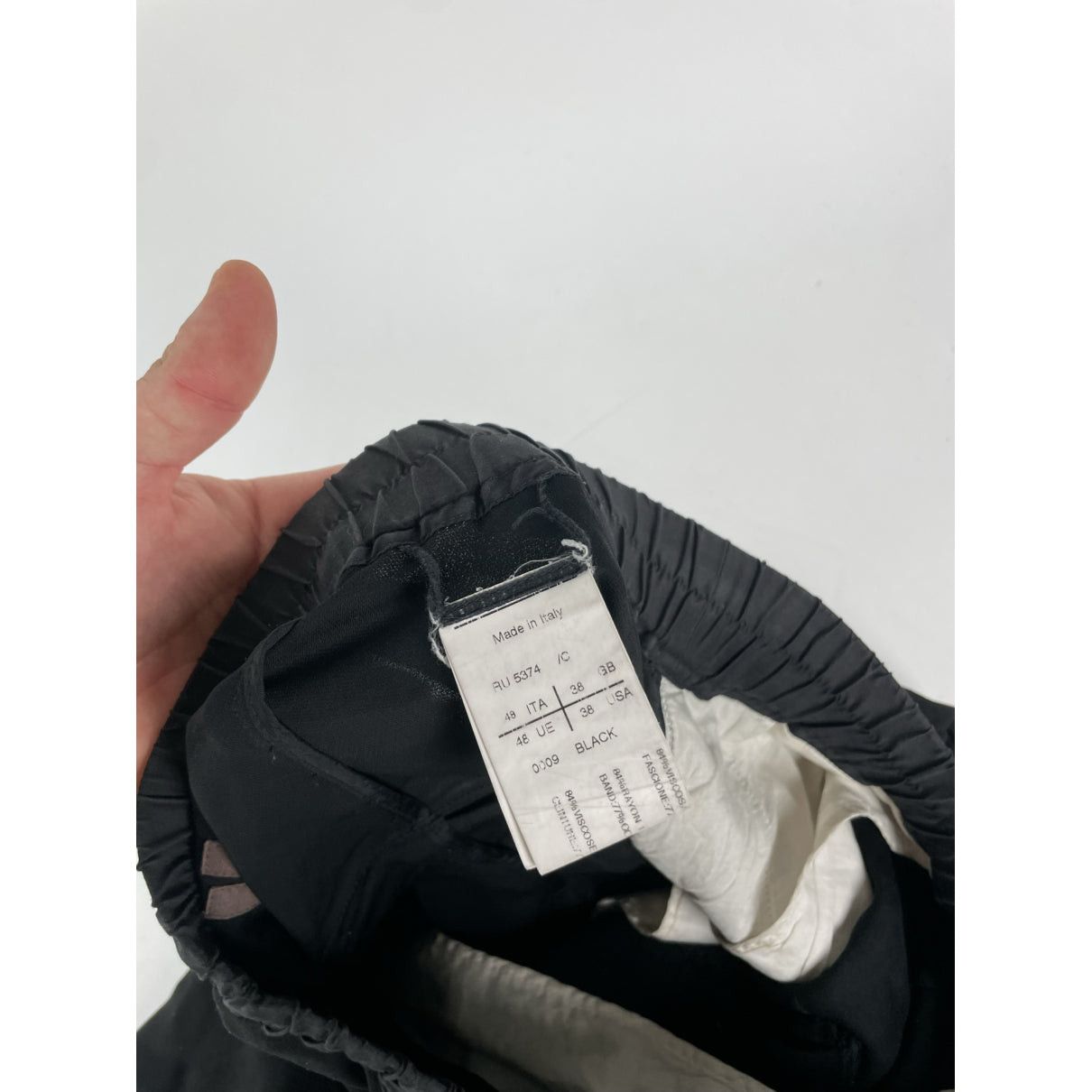 Rick Owens Black Silk Trouser Size 30" / US 8 / IT 44 - 5 Thumbnail