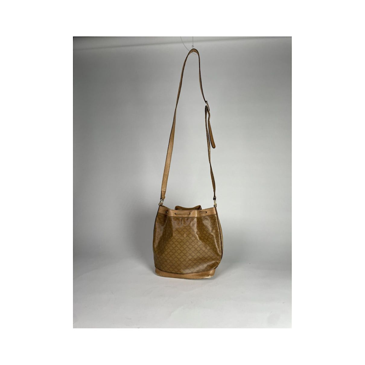 Celine SAC SEAU Gold Leather Handbag Size ONE SIZE - 5 Thumbnail