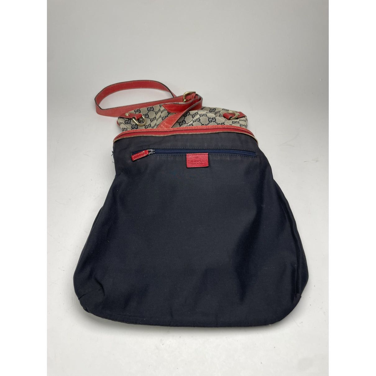 Gucci Jackie Vintage Black Cotton Handbag Size ONE SIZE - 2 Thumbnail